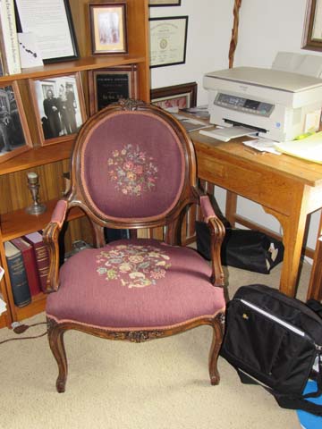 Armchair with Needlepoint